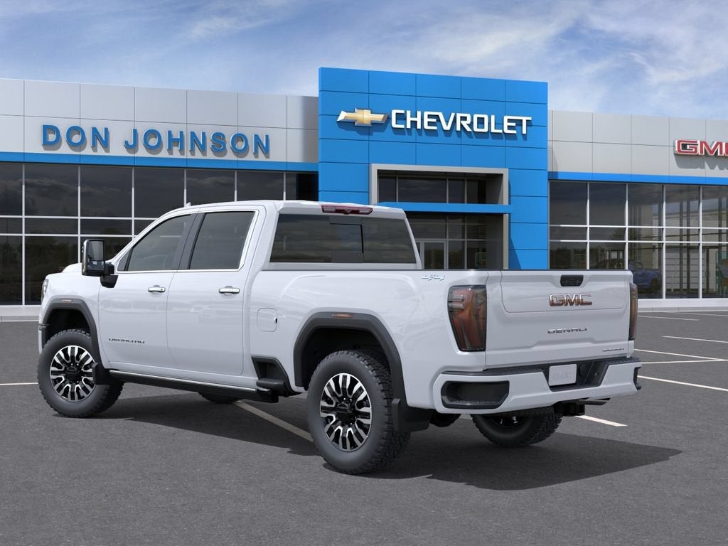 2026 GMC Sierra 3500 HD — rear three-quarter view