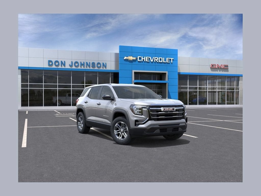 2026 GMC Terrain Elevation in Sterling Metallic — front three-quarter view